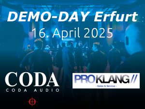 Coda CODA Audio DEMO-DAY Erfurt