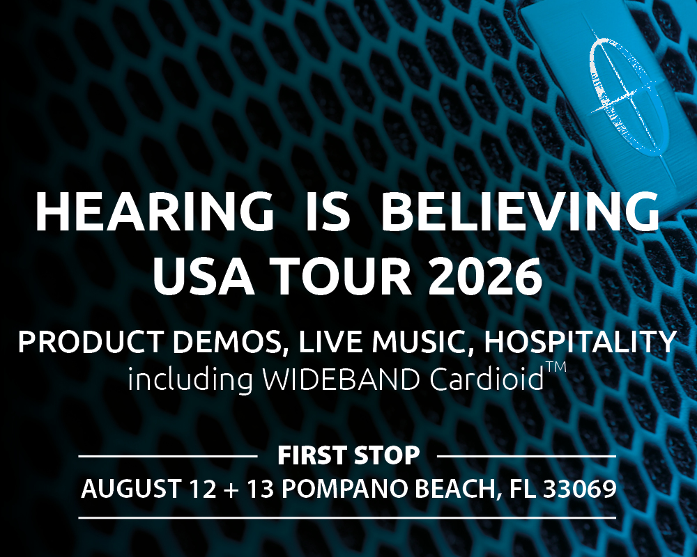 CODA Audio Hearing Is Believing Tour Florida event announcement